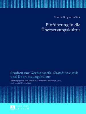 cover image of Einführung in die Übersetzungskultur